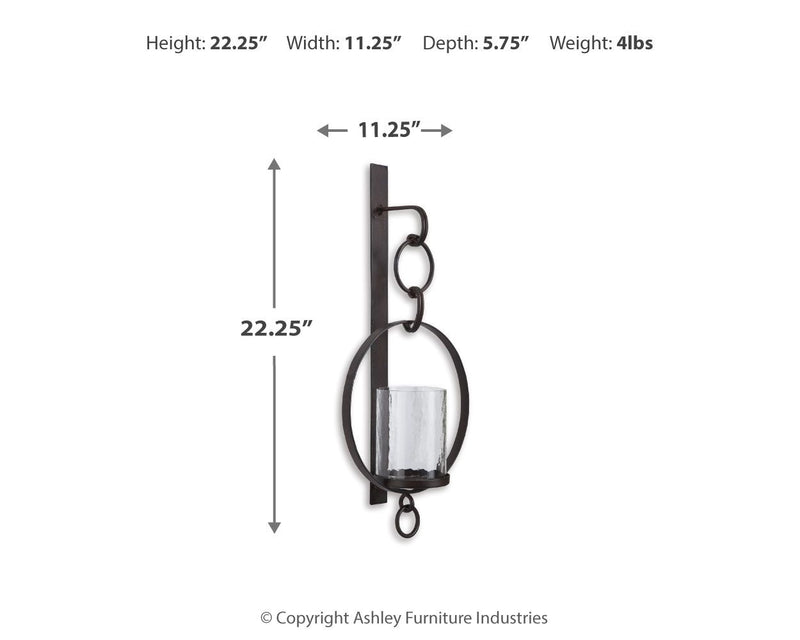 Ogaleesha - Wall Sconce - Brown