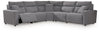 Modmax II - Reclining Sectional - Salt And Pepper