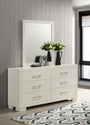 Jessica - 6-Drawer Dresser With Mirror