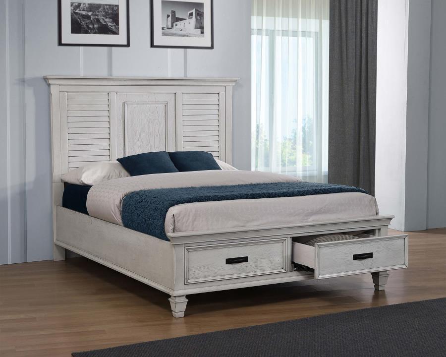 Franco - Wood Storage Panel Bed