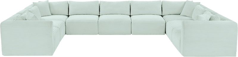 Shaggy - 9 Piece Modular U-Shaped Sectional