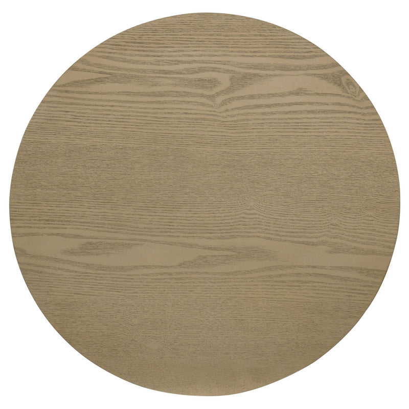 Hamlyn 43-inch Round Wood Counter Height Dining Table Natural Oak