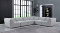 Miramar - Modular Sectional 6 Piece - Gray - Fabric - Modern & Contemporary