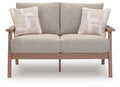Grover Beach - Loveseat With Cushion - Driftwood