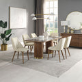 Willene - Dining Table With Ceramic Top - Walnut