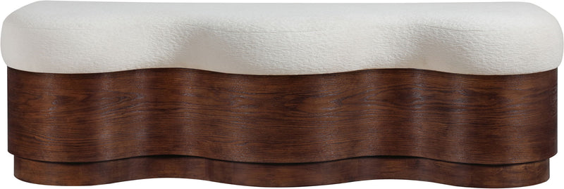 Savoy - Bench With Brown Base