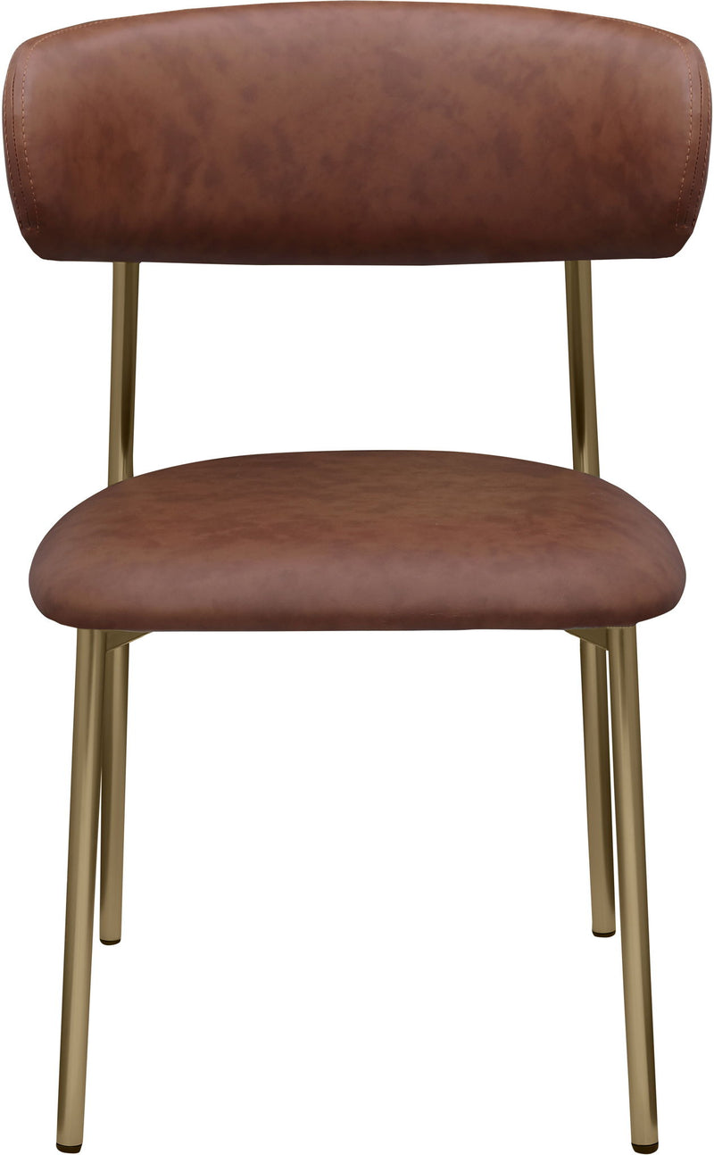 Lupita - Dining Chair With Brushed Gold Legs (Set of 2)
