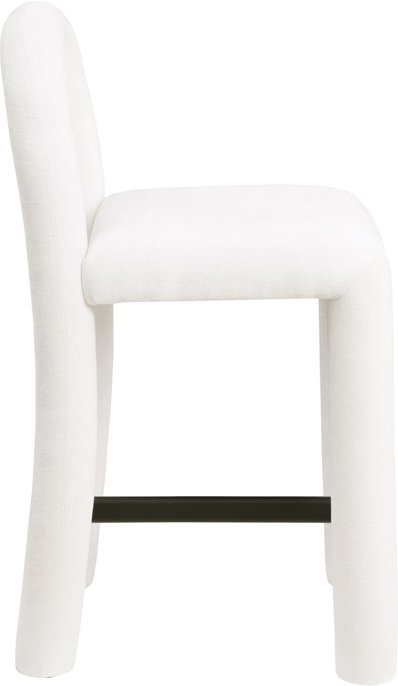 Amari - Chenille Fabric Stool