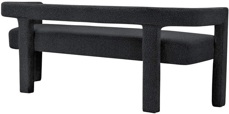 Athena - Boucle Fabric Bench
