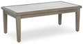 Rainier Ranch - Brown / Beige - Rectangular Cocktail Table