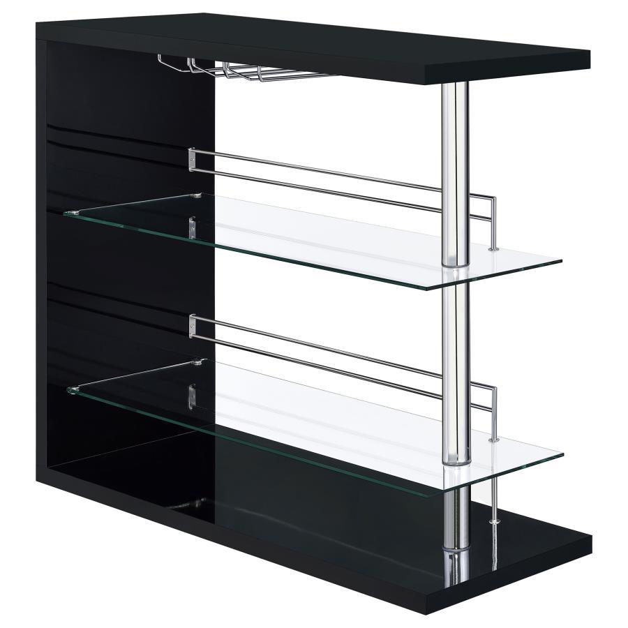 Prescott - Rectangular 2-Shelf Bar Unit