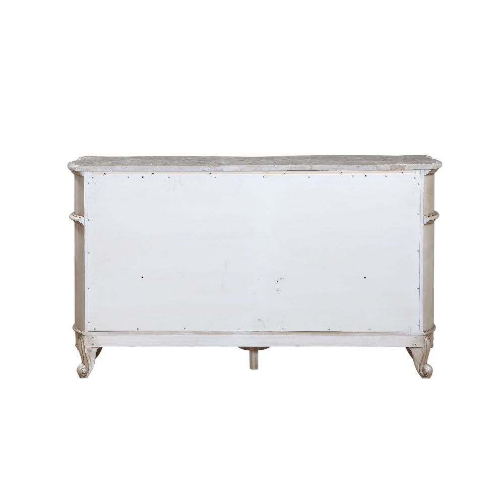 Gorsedd - Dresser - Marble & Antique White