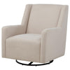 Sorrel - Fabric Upholstered Swivel Glider Arm Chair - Latte