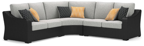 Black / 3 Pc. Sectional