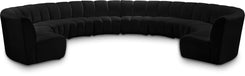 Infinity - 10 Piece Velvet Modular Sectional