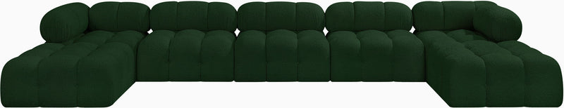 Ames - 7 Piece Fabric Modular U-Shaped Sectional