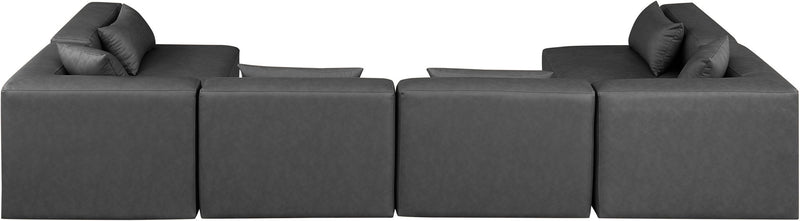 Cube - 6 Piece Modular Armless Sectional