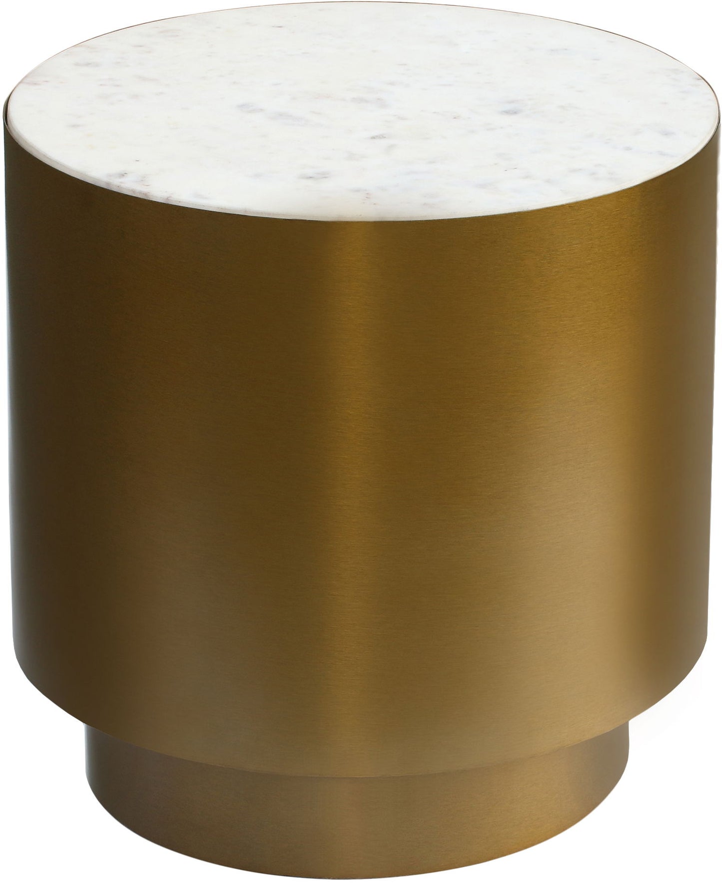 Presley - End Table - Gold - Metal