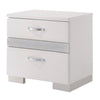Naima II - Nightstand - White High Gloss