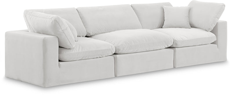 Comfy - Velvet Modular Sofa 3 Seats