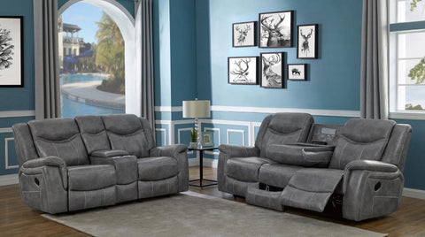 Dark Gray / 2 Pc. Sofa, Loveseat