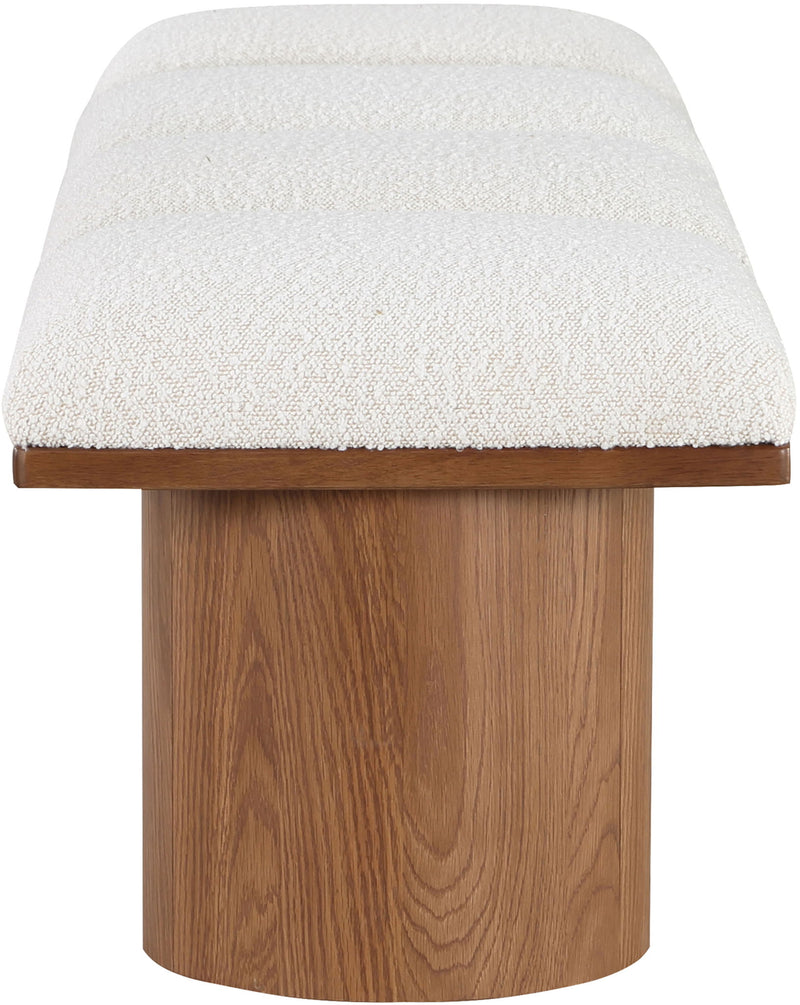 Pavilion - 4 Piece Modular Bench With Brown Base