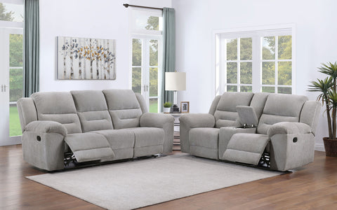 Gray / 2 Pc. Sofa, Loveseat