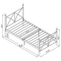 Hart - Metal Open Frame Bed