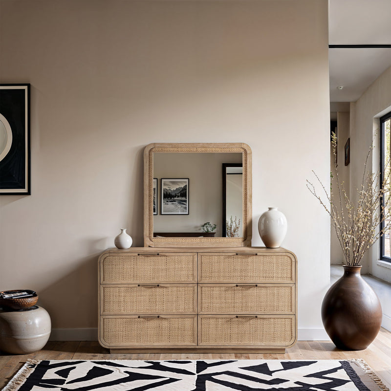 Windsor - Rubberwood Dresser - Natural