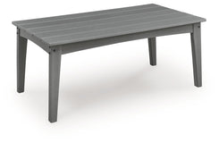 Cove Beach - Rectangular Cocktail Table - Gray