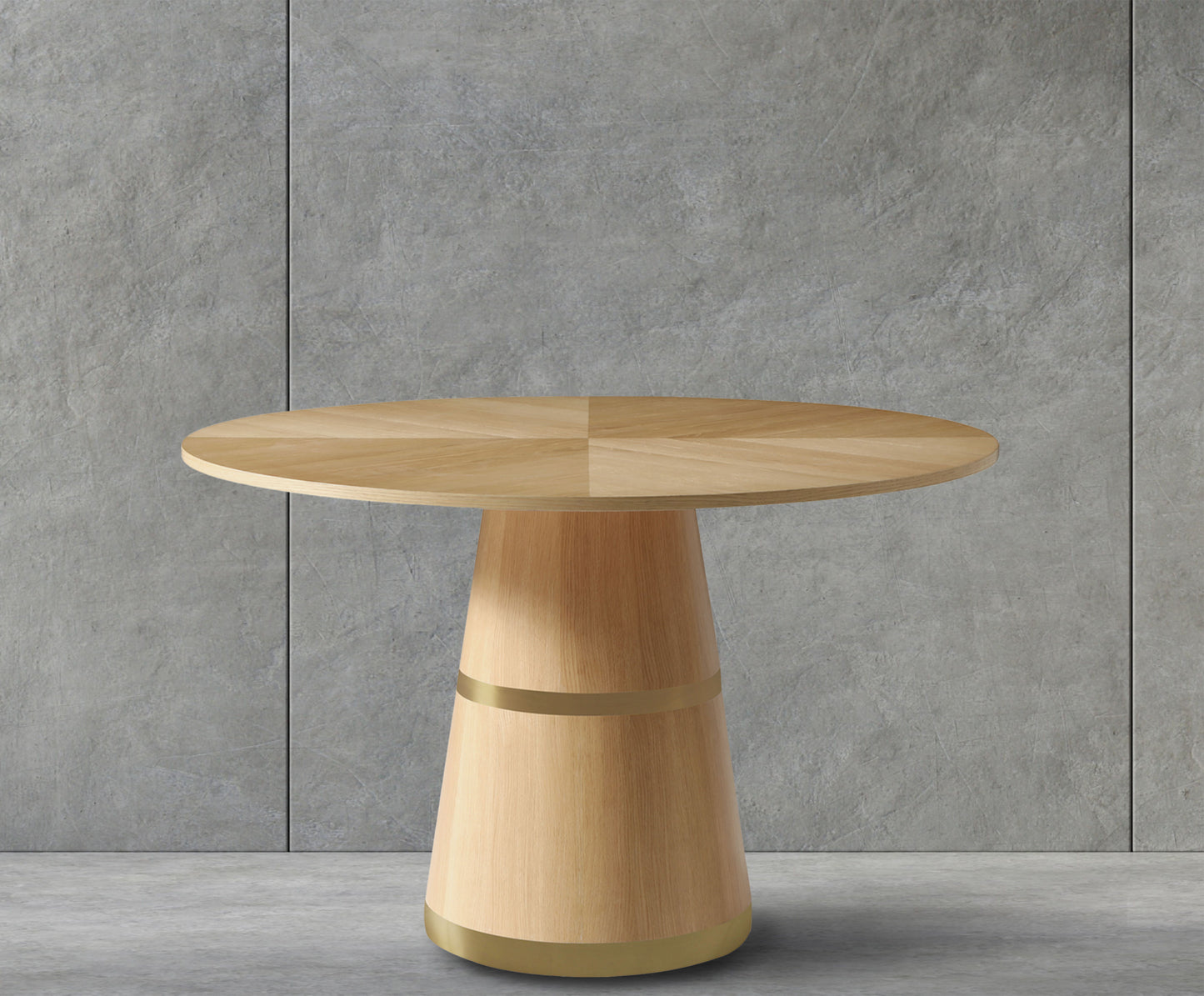 Hans White Oak Dining Table