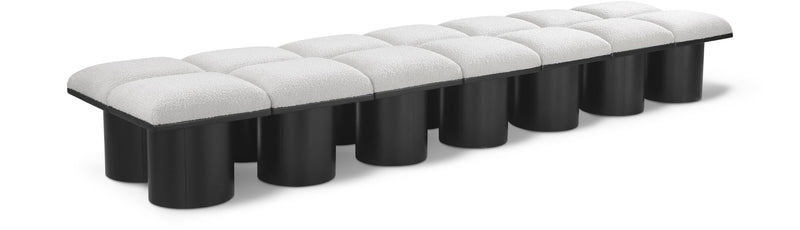 Pavilion - 14 Piece Modular Bench With Black Base