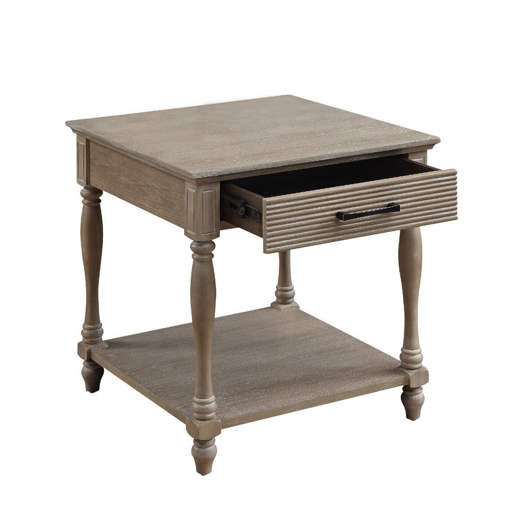 Ariolo - End Table - Antique White