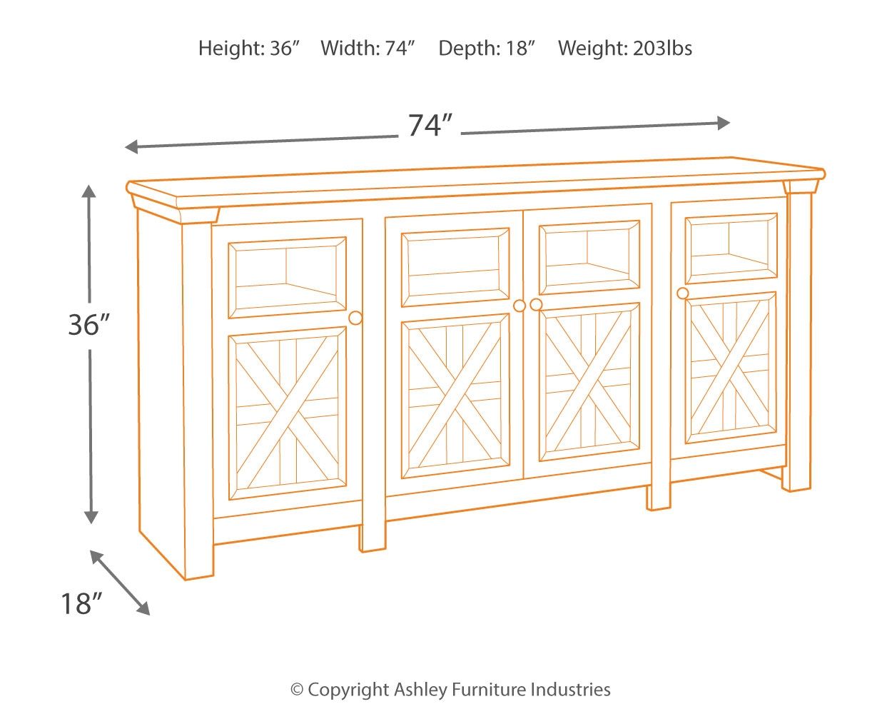 Bolanburg - TV Stand