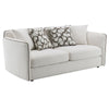 Yolanda - Loveseat With 4 Pillows - Beige Chenille