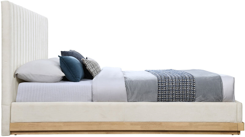 Emmet - Fabric Bed - Light Brown Base