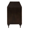 Diya - Console Cabinet - Forged Bronze & Espresso