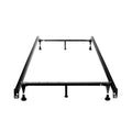 Malouf - Queen / Full / Twin Adjustable Bed Frame - Wheels