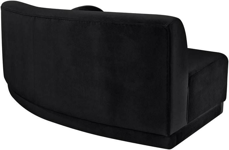 Avra - Velvet Performance Fabric Upholstered Armless Sofa