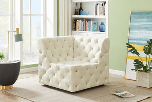 Tuft - Corner Chair - Cream