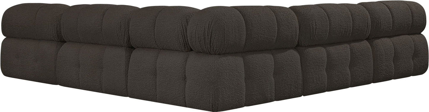Ames - 5 Piece Fabric Modular Corner Sectional