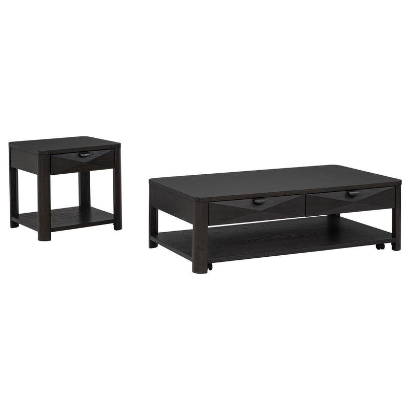 Marcelo 2-piece Coffee Table Set with Storage Coffee