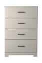 Stelsie - White - Four Drawer Chest