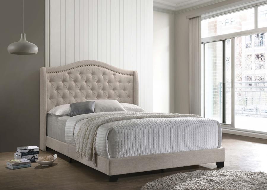 Sonoma - Upholstered Wingback Bed