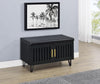 Brixton - 2-Door Padded Entryway Shoe Storage Bench