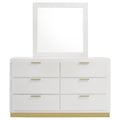 Caraway - 6-Drawer Bedroom Dresser With Mirror