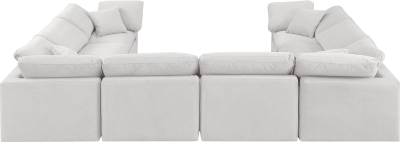 Indulge - Velvet 8 Piece Modular Sectional