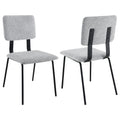 Calla - Fabric Upholstered Dining Side Chair (Set of 2)