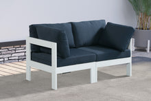 Nizuc - Outdoor Patio Modular Sofa - Navy - Modern & Contemporary