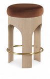 Bocceli - Counter Stool - Natural Base